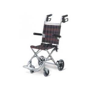 ATMIS 011: Ultra-Lightweight Aluminum Folding Traveling Wheelchair